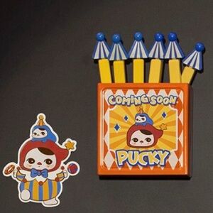 POP MART Why So Serious Magnetic Sealing Clip Storage Box Set Acrobatic Sprite